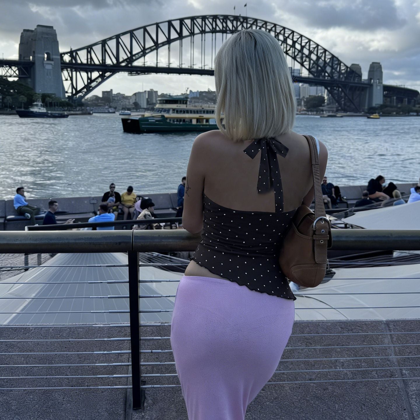 Polka Dot Halter Top