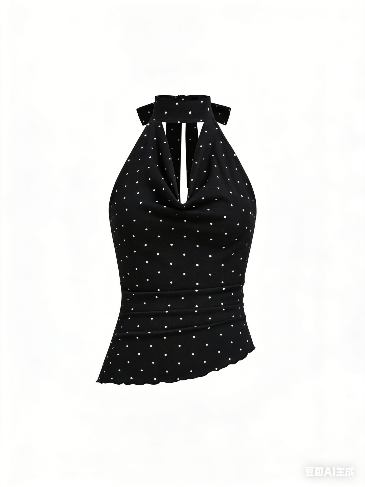 Polka Dot Halter Top