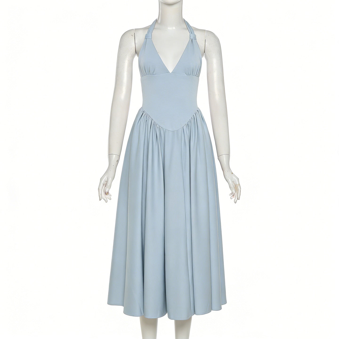 Maxi Dress with Halter Neck