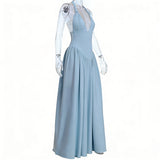 Maxi Dress with Halter Neck