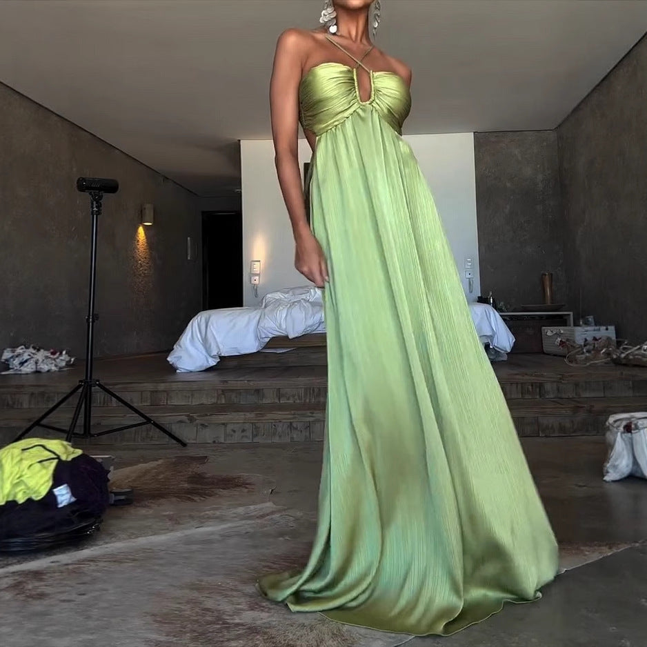 Maxi Dress with Cut-Out Detail