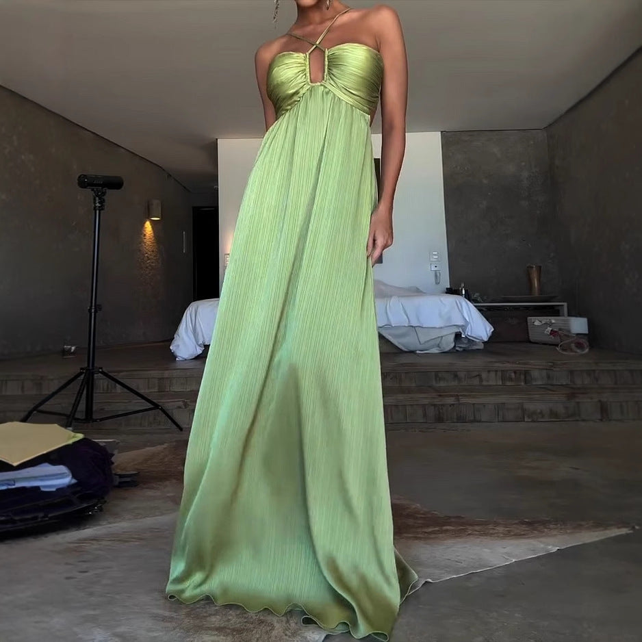 Maxi Dress with Cut-Out Detail