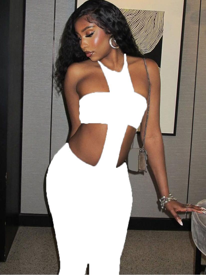 Cut-Out Evening Jumpsuit