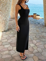 Elegant Black Maxi Dress