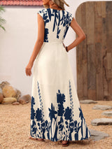 Floral Print Maxi Dress