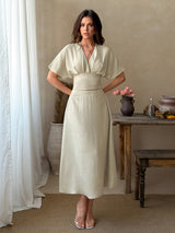 Kimono-Style Top and Skirt Set