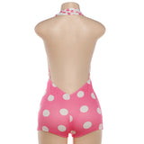 Heart & Polka Dot Fashion Romper