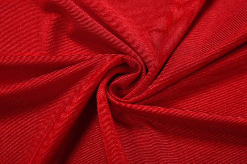 Cut-Out Evening Gown with Slit