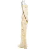 Off-Shoulder Ruffled Dress