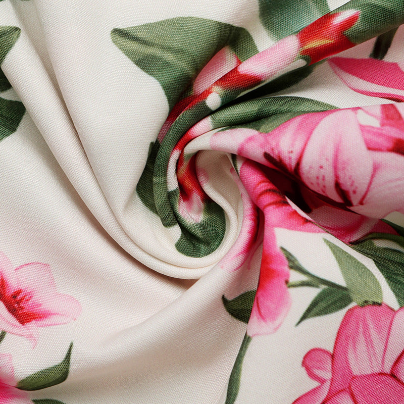 Floral V-Neck Maxi Dress