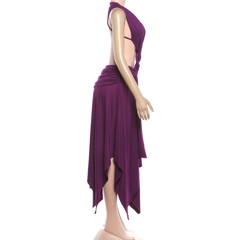 Chic Cut-Out Maxi Dress