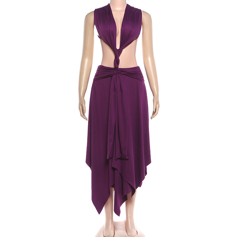 Chic Cut-Out Maxi Dress