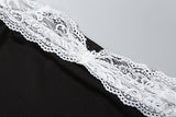 Strapless Lace Trim Top