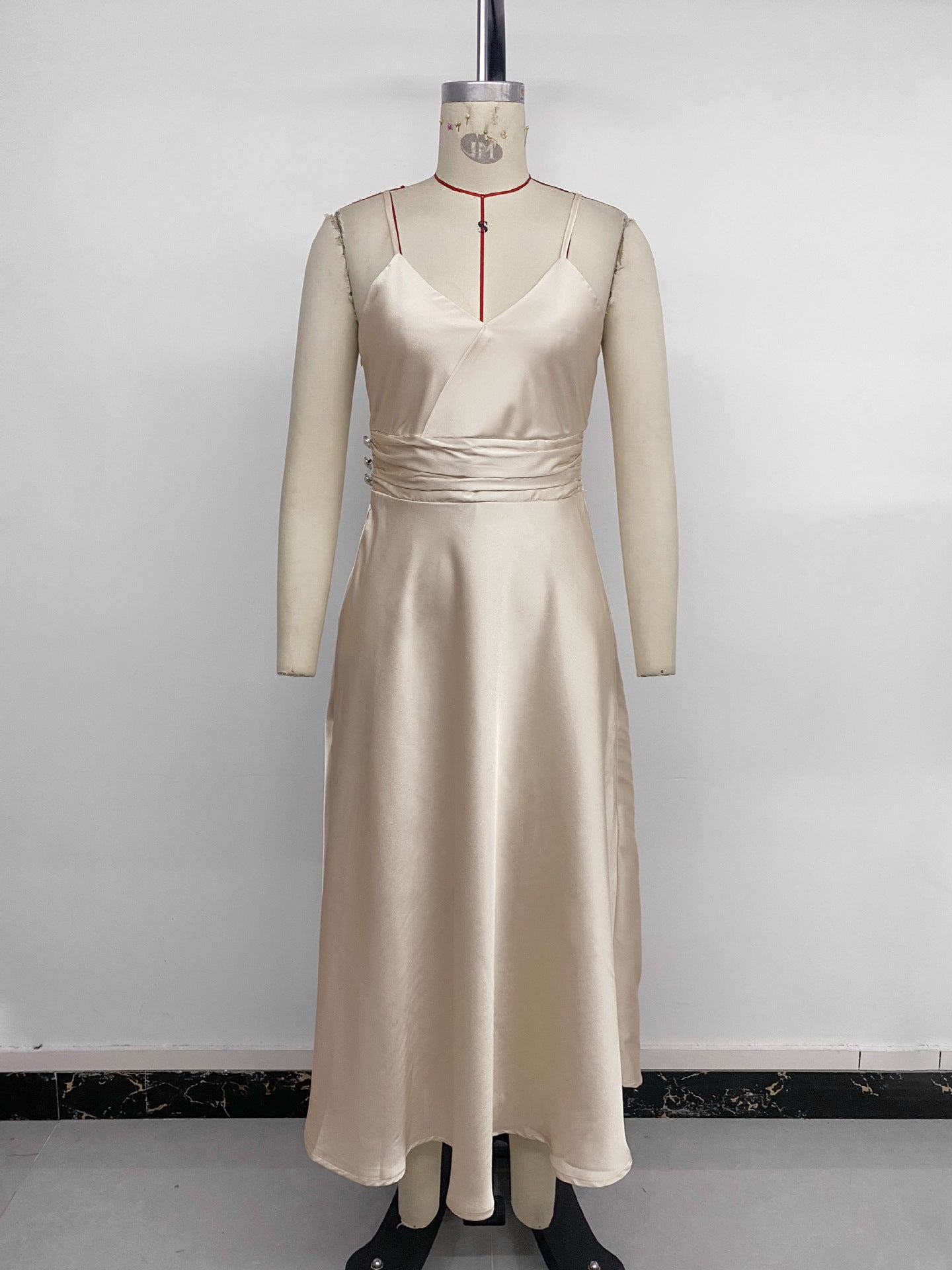 Maxi Dress with Spaghetti Straps