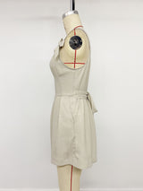 Sleeveless Bow-Accent Jumpsuit