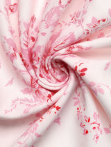 Floral Maxi Dress with Ruffle Hem