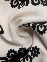 Patterned Drawstring Waist Shorts