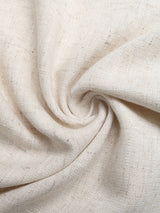 Beige Drawstring Wide-Leg Pants