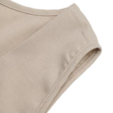 Beige Wrap Style Sleeveless Playsuit