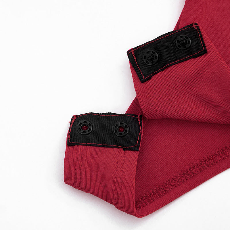 Scarlet Cutout Draped Mini Dress