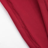 Scarlet Cutout Draped Mini Dress