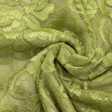 Lime Green Lace Open Back Bodycon Mini Dress