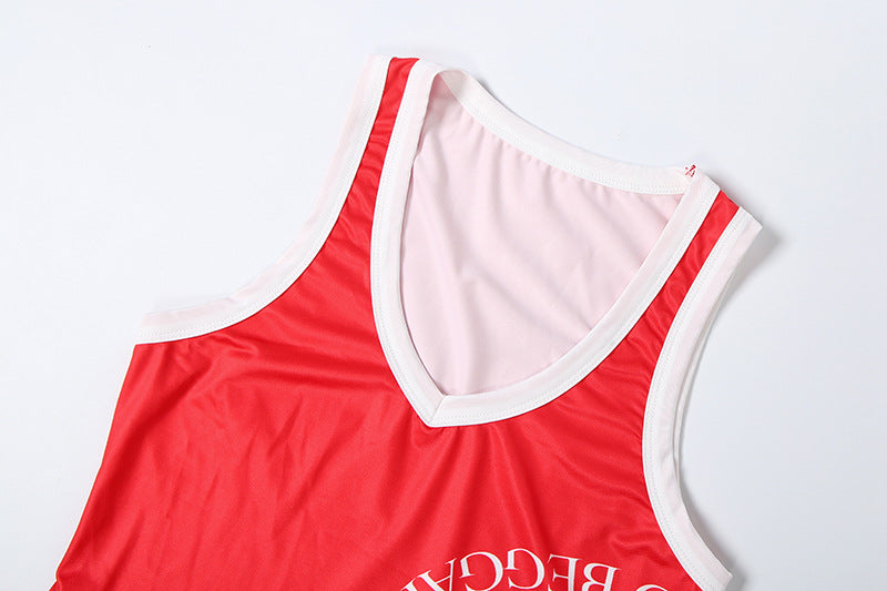 Graphic Tank and Shorts Lounge Set