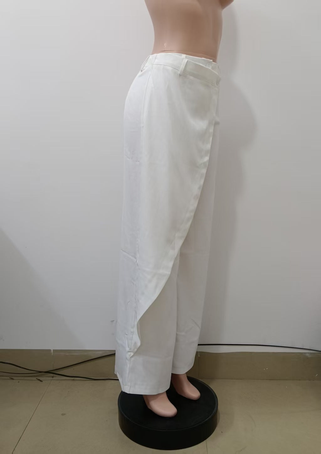 Wide Leg Full Length Casual Pants Women