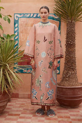 Women`s Laurence Artistic Embroidered Midi Dress