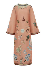 Women`s Laurence Artistic Embroidered Midi Dress