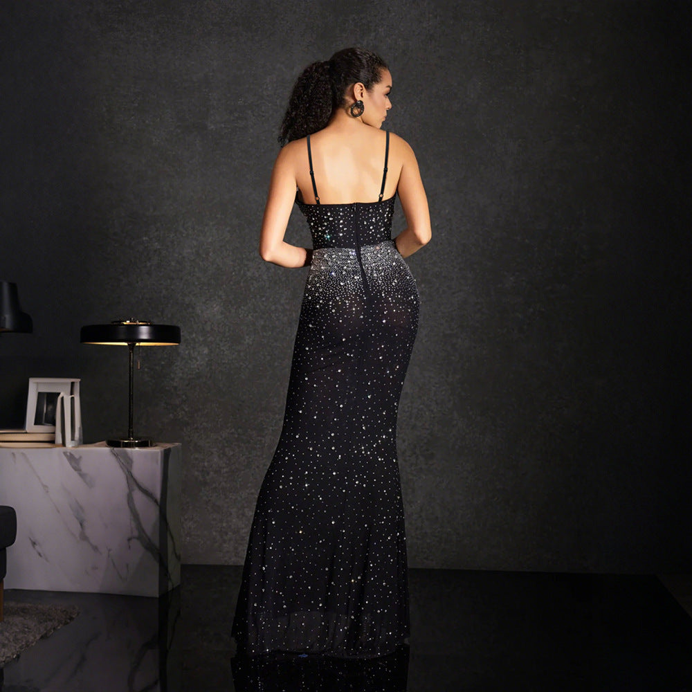 Celestial Crystal Midnight Gown