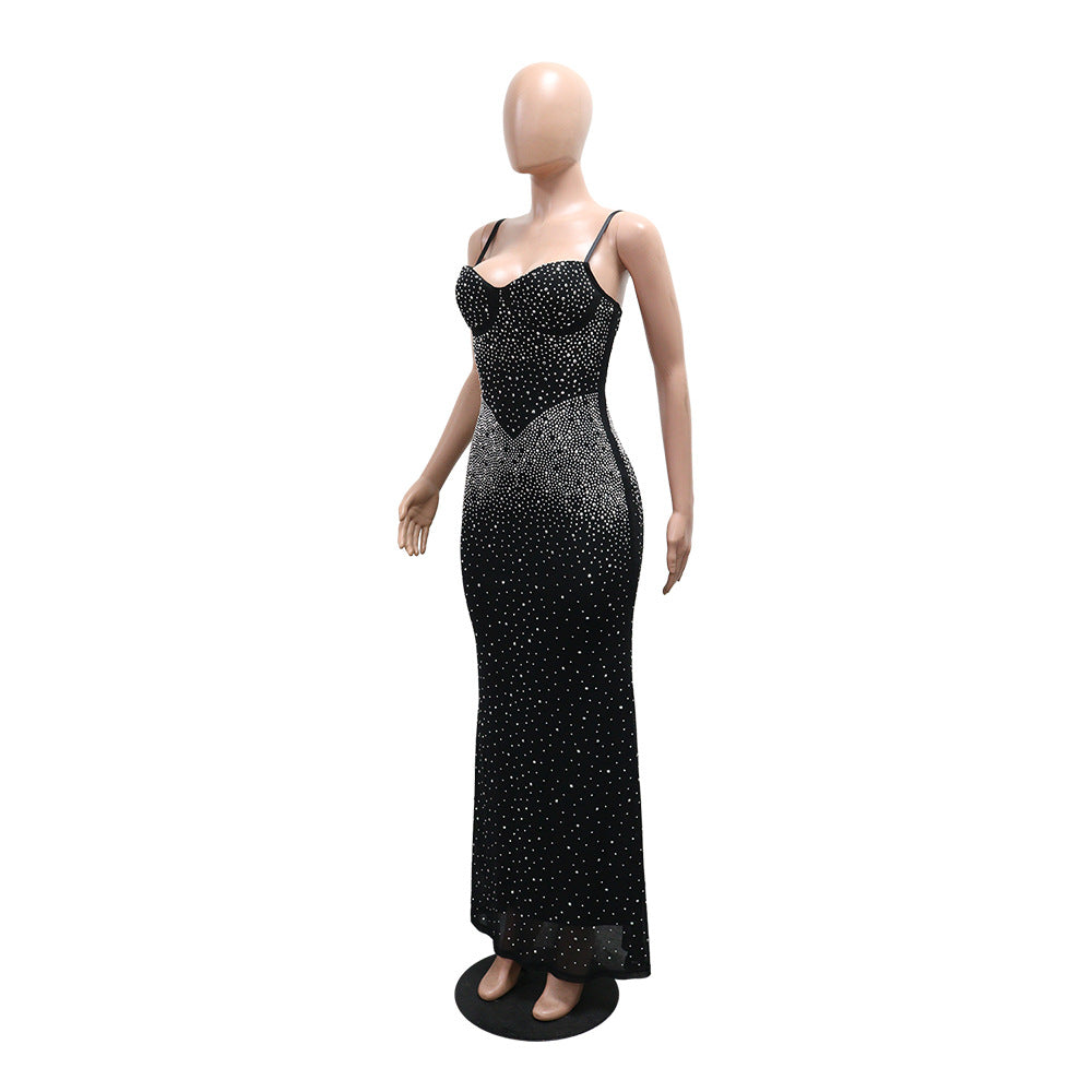 Celestial Crystal Midnight Gown