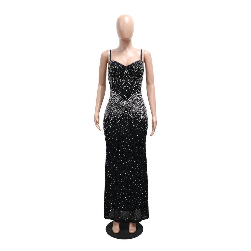 Celestial Crystal Midnight Gown