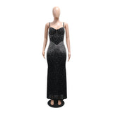 Celestial Crystal Midnight Gown
