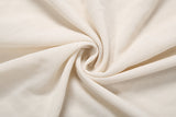 Ivory Flutter Ruffle Tiered High-Low Set