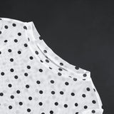 Polka Dot Sheer Maxi Cover-Up Dress