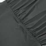 Open-Back High-Neck Mini Dress