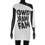 Power Drama Fame Mini Dress