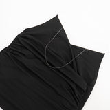 Draped V-Neck Cami Tank Top