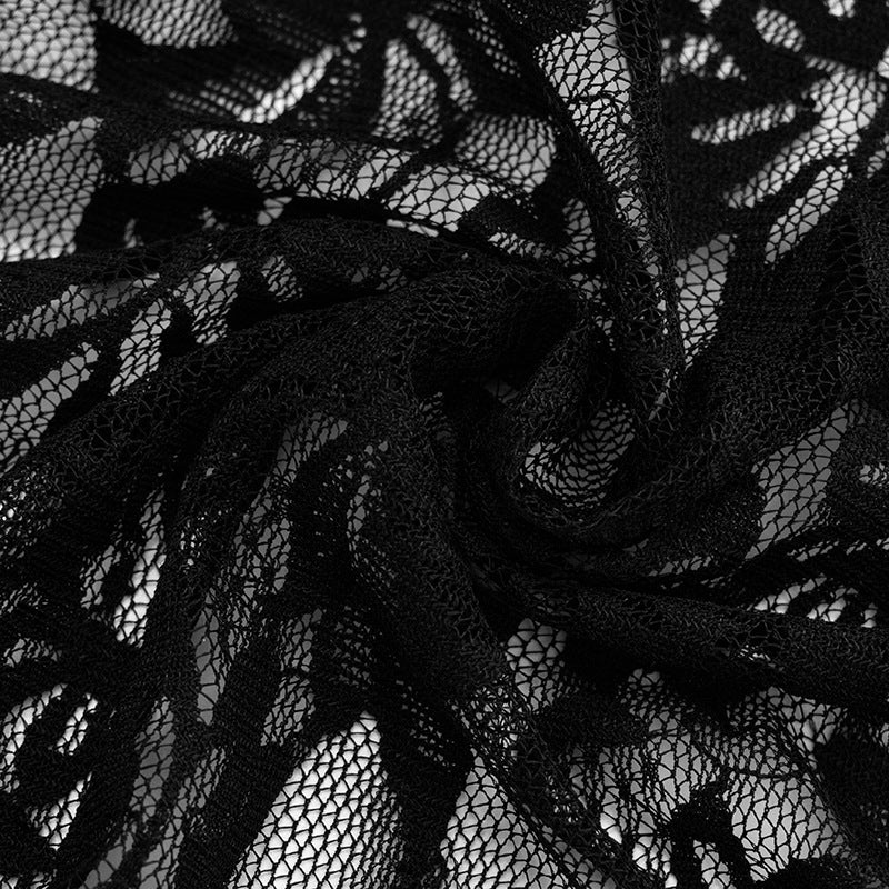 Lace Cape Sleeve Bodysuit