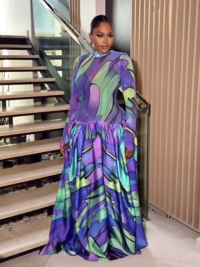 Vibrant Rib Knit Long Sleeve Lounge Set