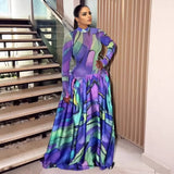 Vibrant Rib Knit Long Sleeve Lounge Set