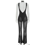 Strapless Wide Leg Pant Set