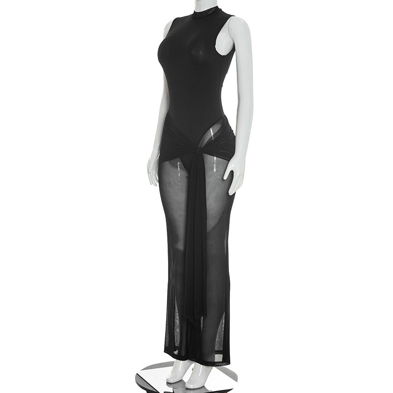 Strapless Wide Leg Pant Set