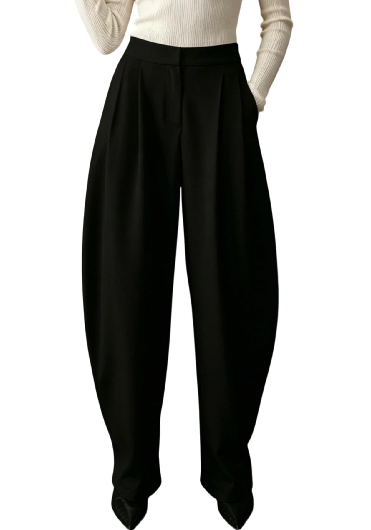 Women's High Waist Wide Leg Palazzo Pants