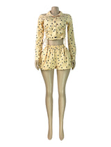 Women's Polka Dot Shorts Set