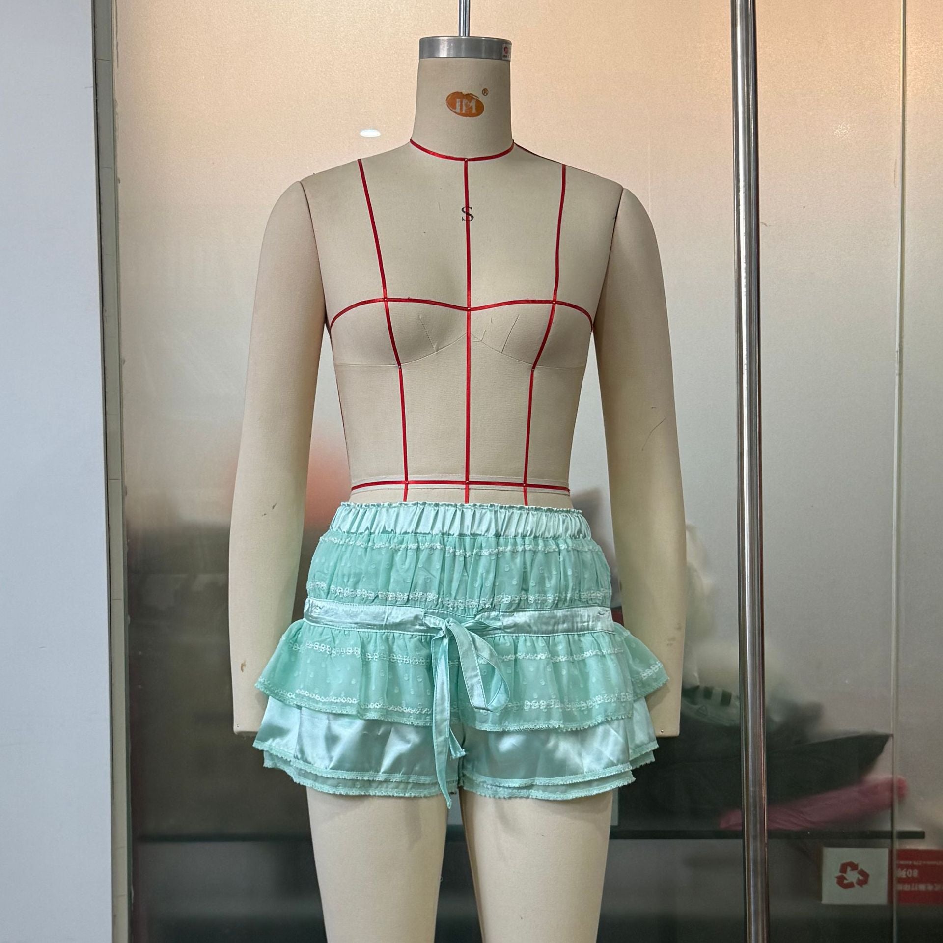 Chic Sweetheart Lace Up Corset Skirt