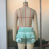 Chic Sweetheart Lace Up Corset Skirt