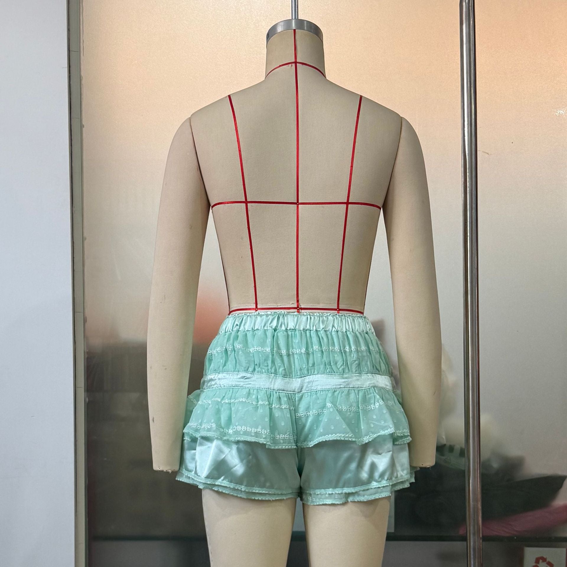 Chic Sweetheart Lace Up Corset Skirt