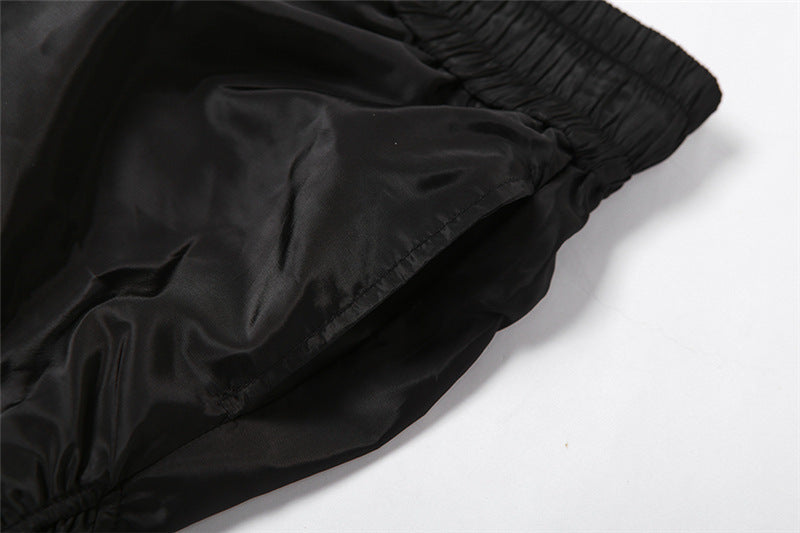 Women's Ruched Wide Leg Cargo Pants